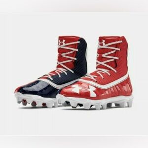 Limited Edition Under Armour USA Football Cleats youth size 1Y